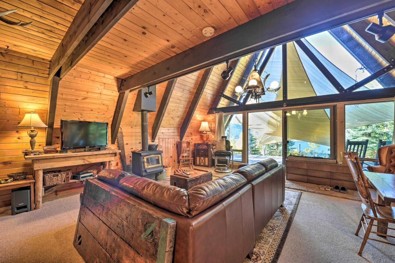 Irwin A-Frame Cabin With Deck And Mountain Views! Exterior foto
